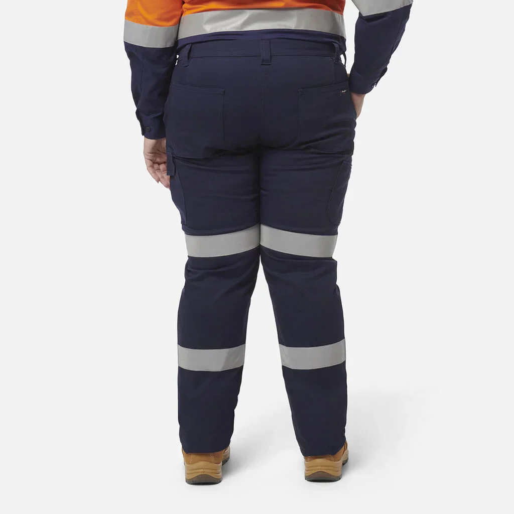 King Gee Women's Stretch Biomotion Reflective Work Pants (K43010) - Image 2