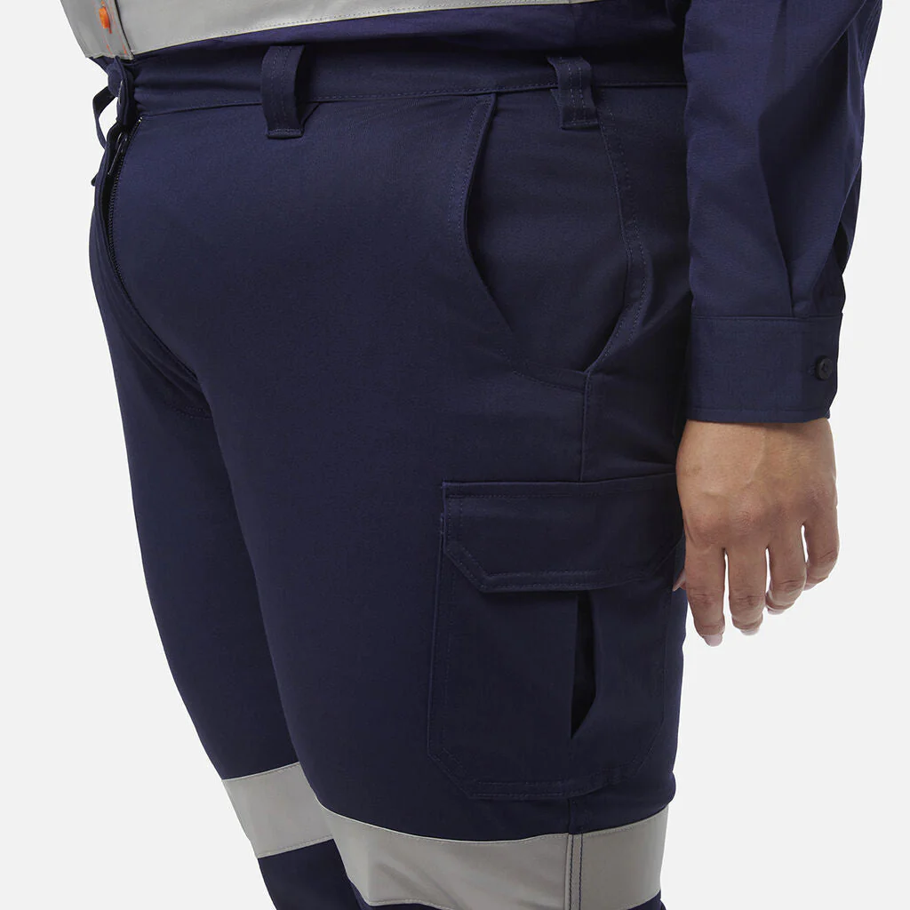 King Gee Women's Stretch Biomotion Reflective Work Pants (K43010) - Image 4
