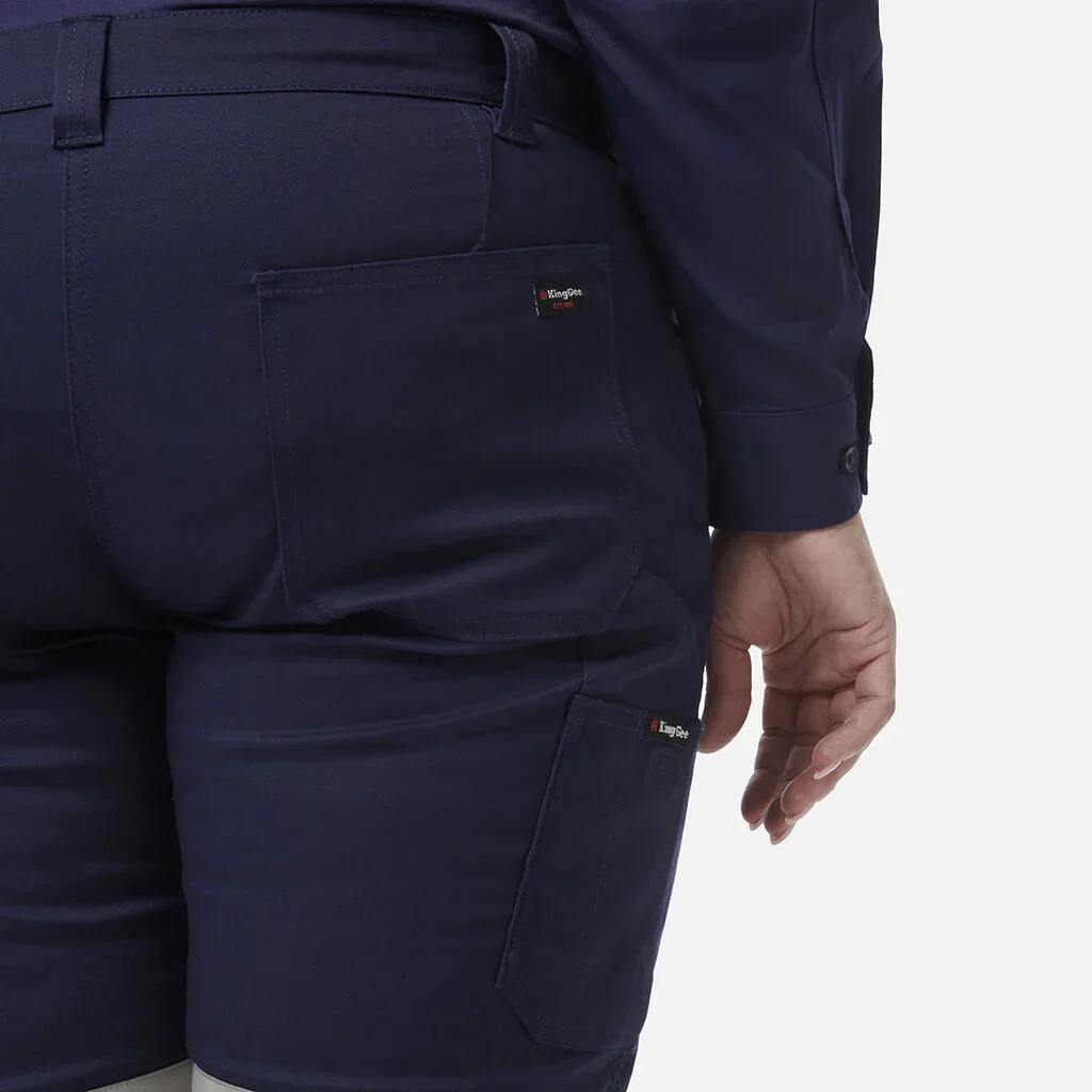King Gee Women's Stretch Biomotion Reflective Work Pants (K43010) - Image 5