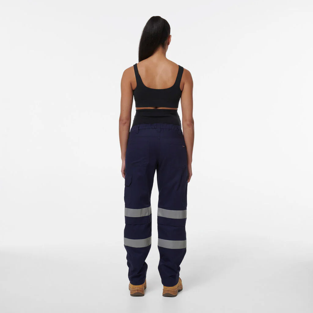 King Gee Womens Workcool Maternity Reflective Bio Motion Pant (K43007) - Image 8