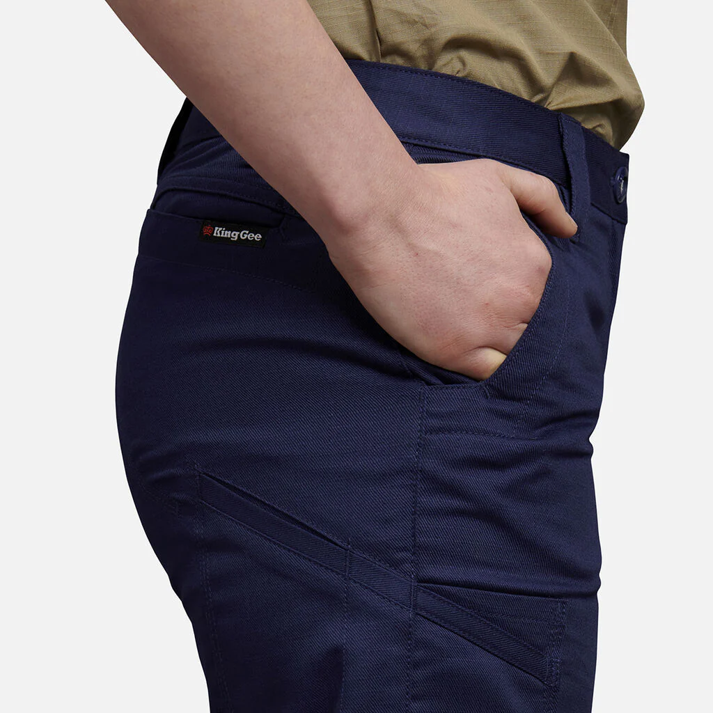 King Gee Women's Workcool 2 Lightweight Cargo Shorts (K47000) - Image 8