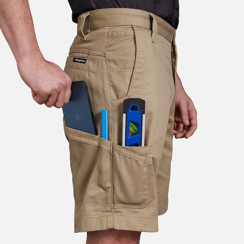 King Gee Workcool 2 Lightweight Ripstop Cargo Work Shorts (K17820) - Image 15