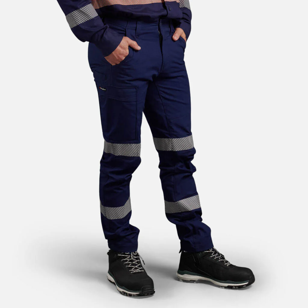 King Gee Workcool Pro Stretch Biomotion Cargo Work Pants (K53016) - Image 3