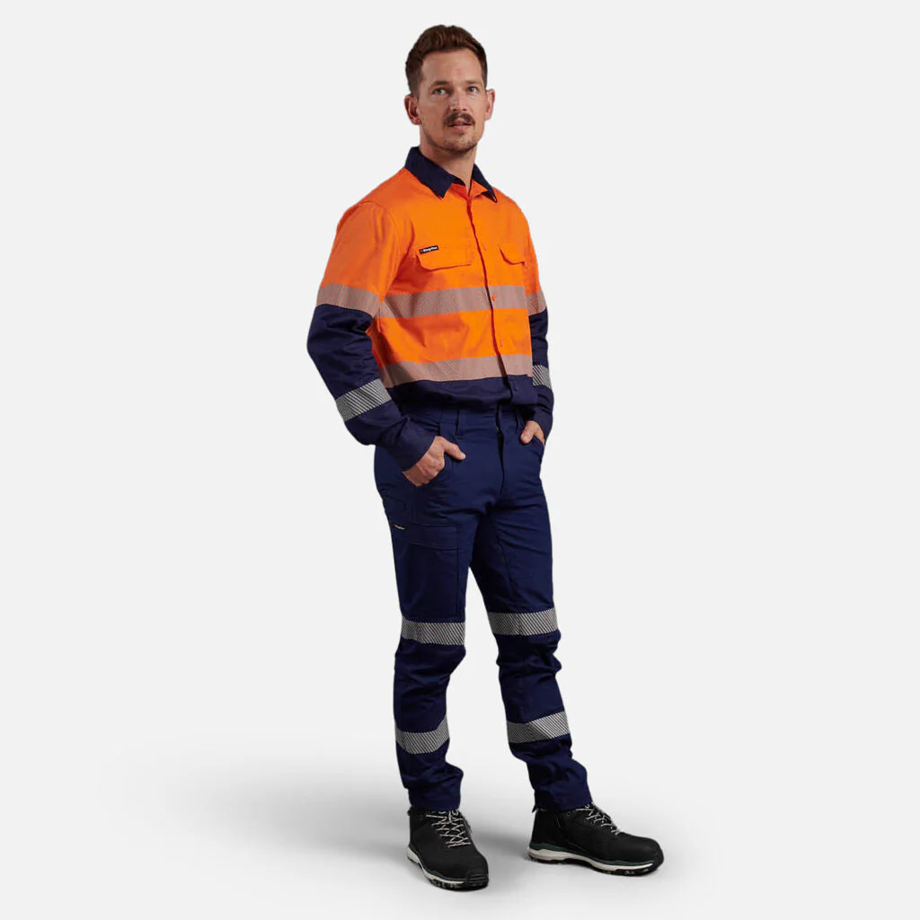 King Gee Workcool Pro Stretch Biomotion Cargo Work Pants (K53016) - Image 8