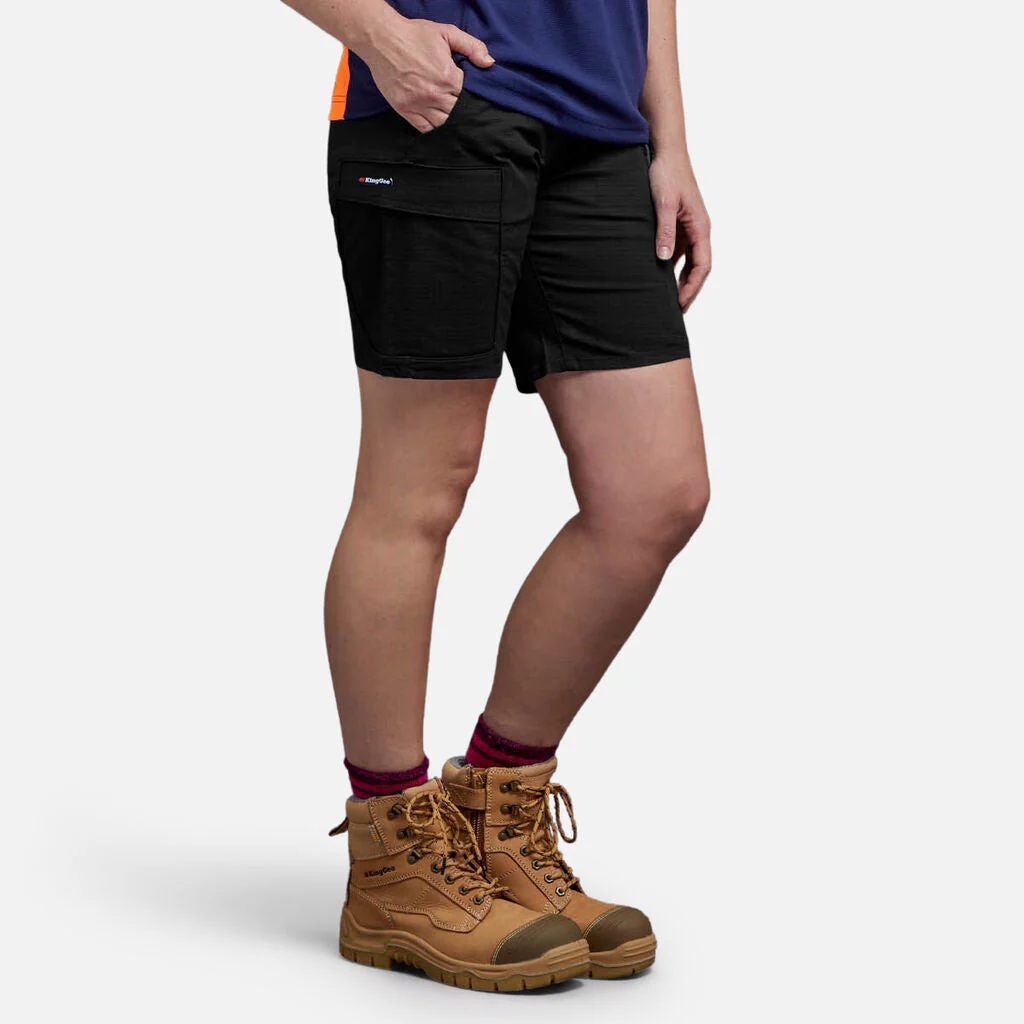 King Gee Women's Workcool Pro Stretch Shorts (K47008) - Image 4