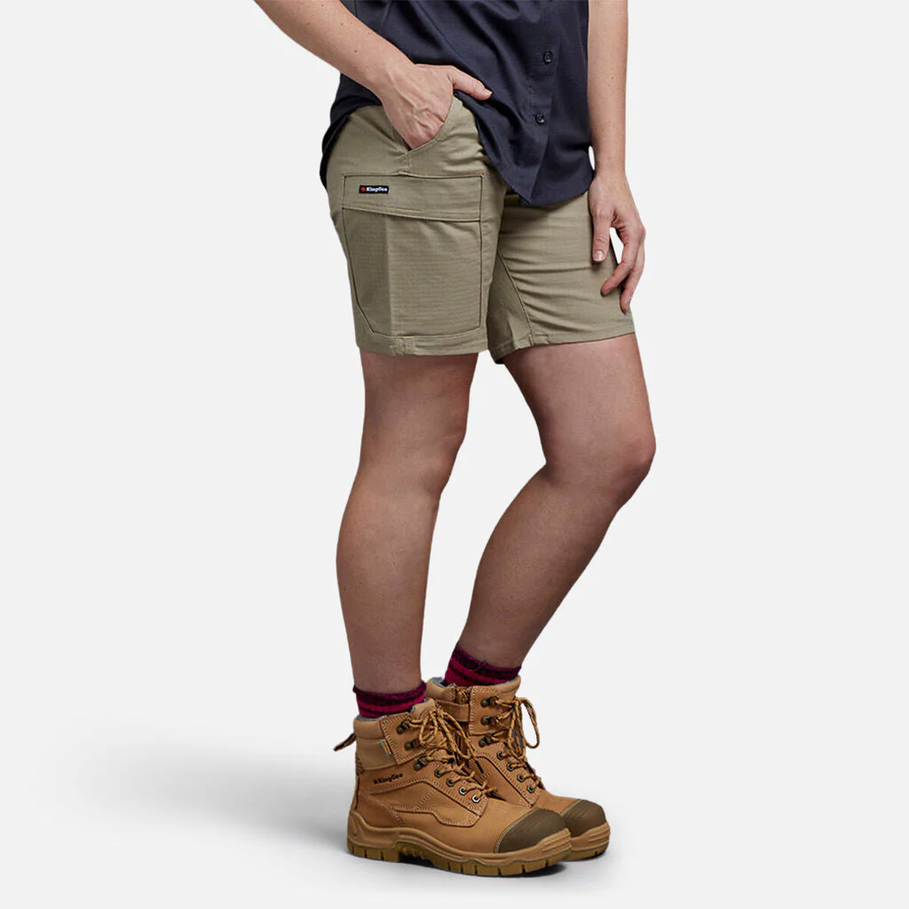 King Gee Women's Workcool Pro Stretch Shorts (K47008) - Image 8
