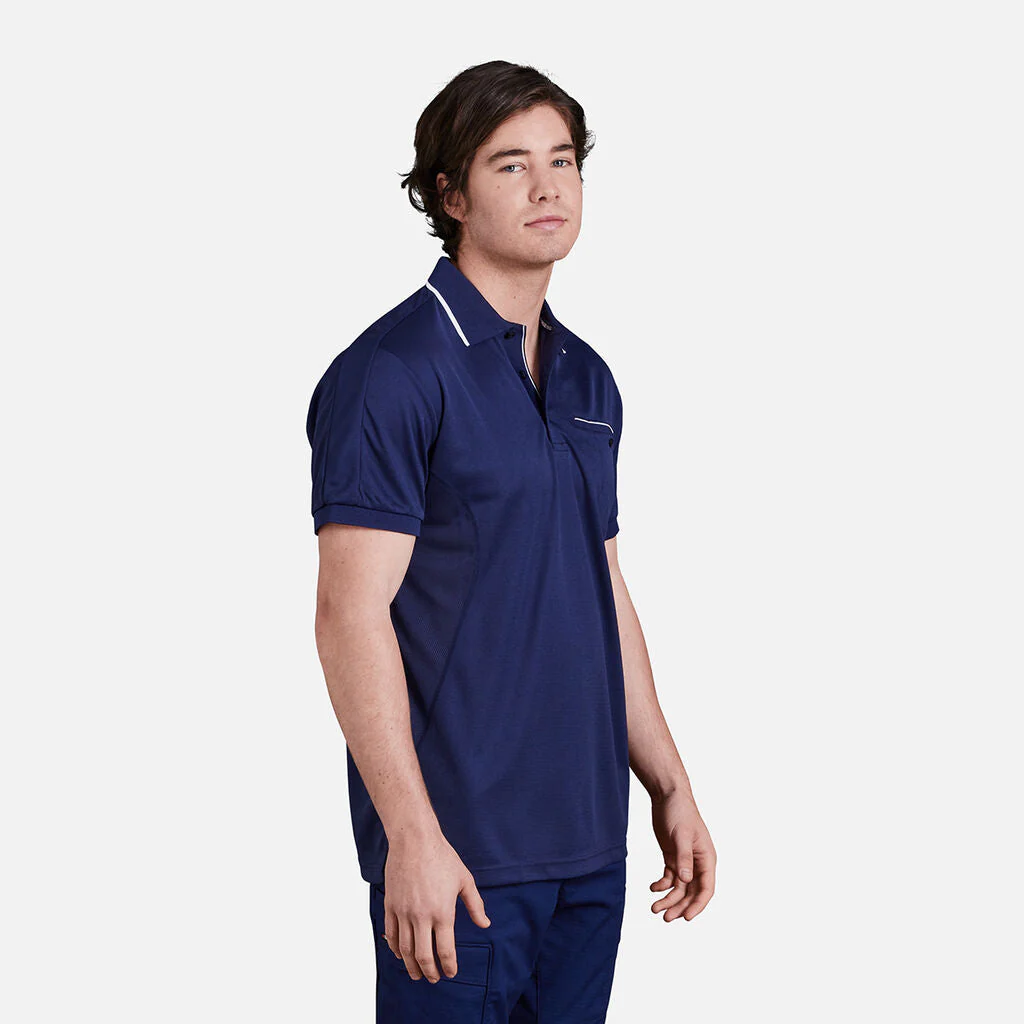 King Gee Workcool Short Sleeve Polo Shirt (K69789) - Image 3