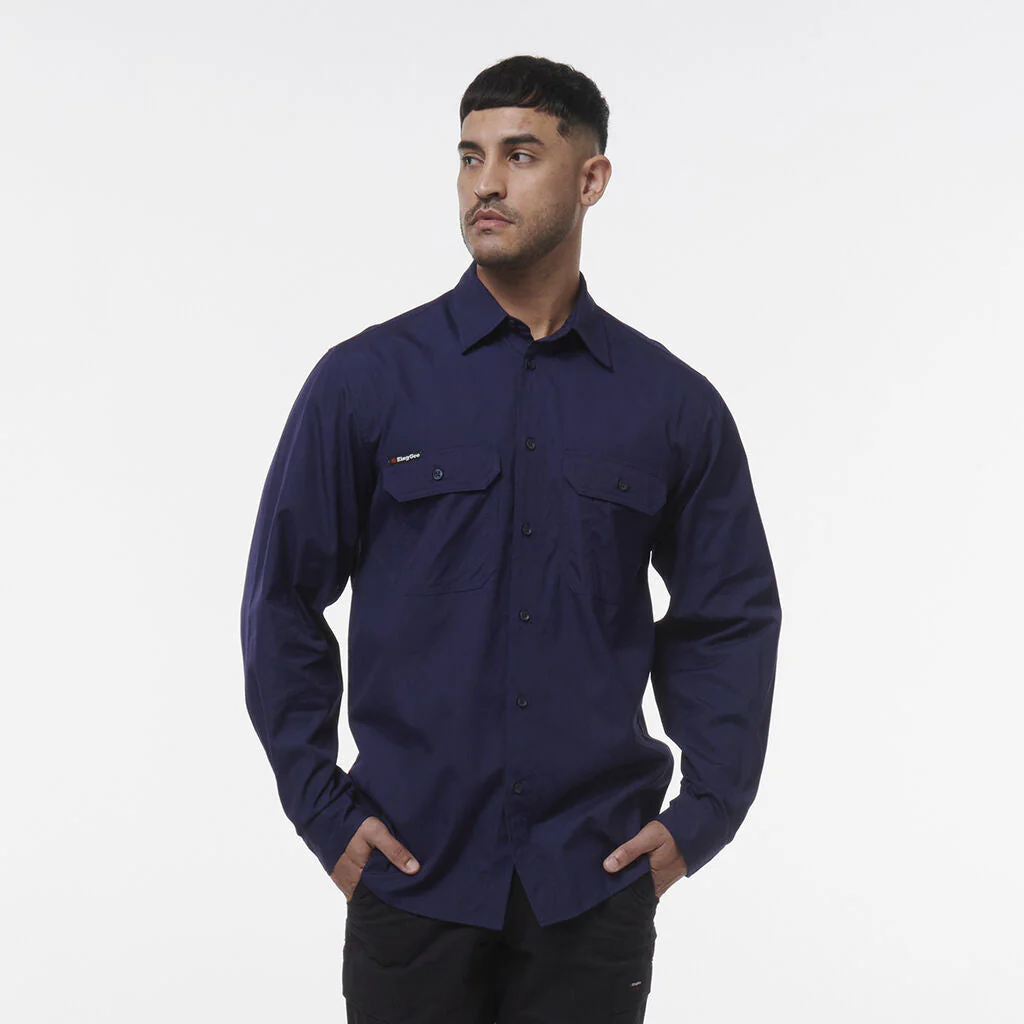 King Gee Workcool Vented Shirt Long Sleeve (K14031) - Image 11