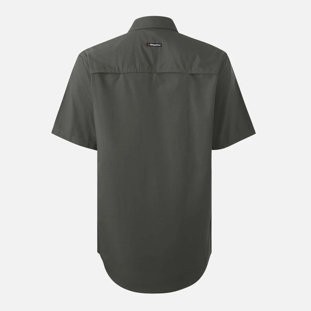 King Gee Workcool Vented Shirt Short Sleeve (K14030) - Image 5
