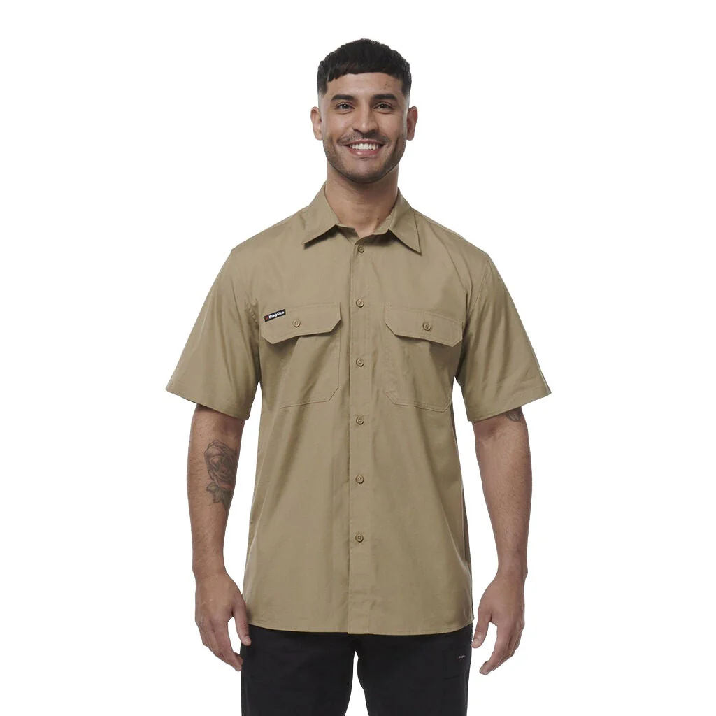 King Gee Workcool Vented Shirt Short Sleeve (K14030) - Image 6