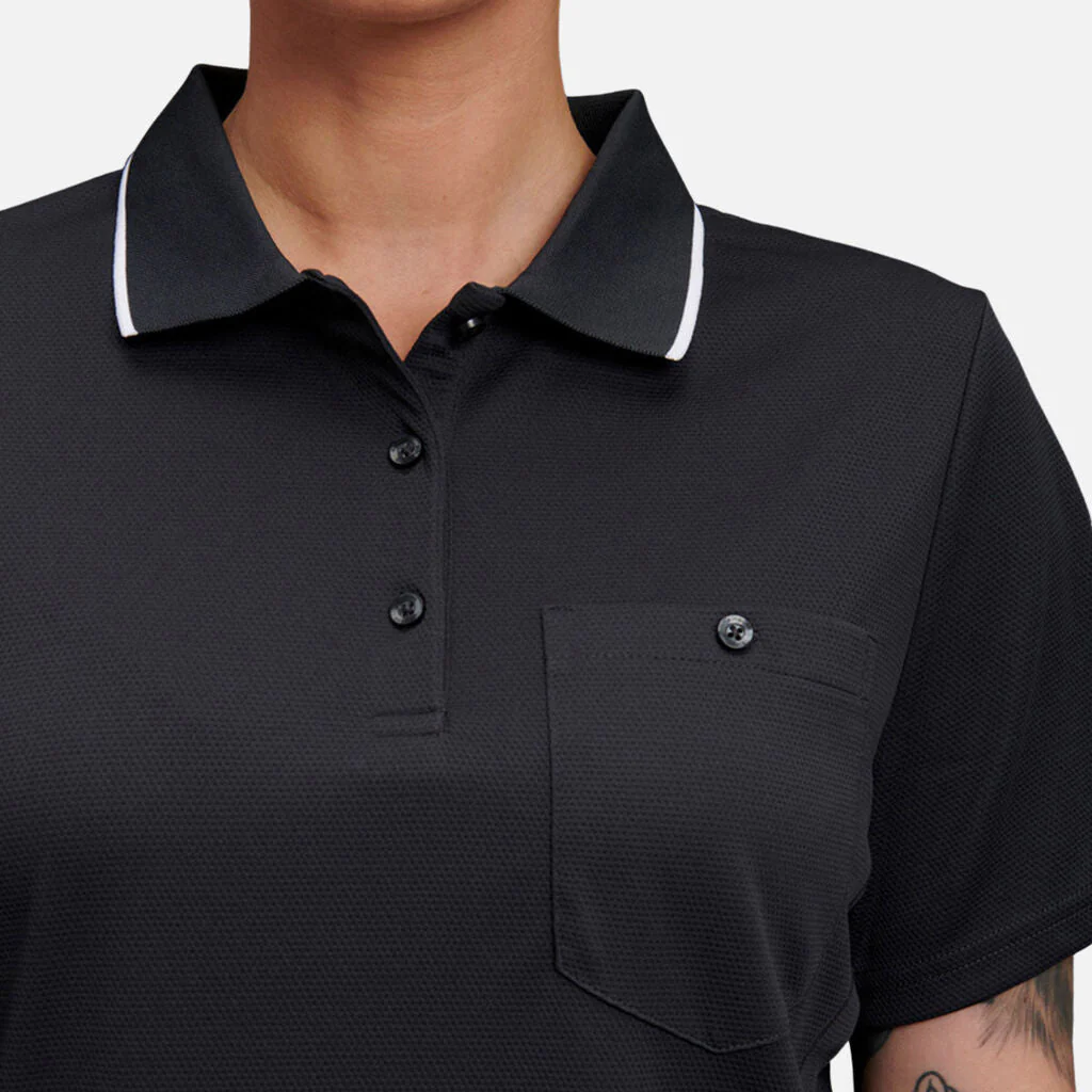 King Gee Women's Workcool Hyperfreeze Short Sleeve Polo Shirt (K44740) - Image 5