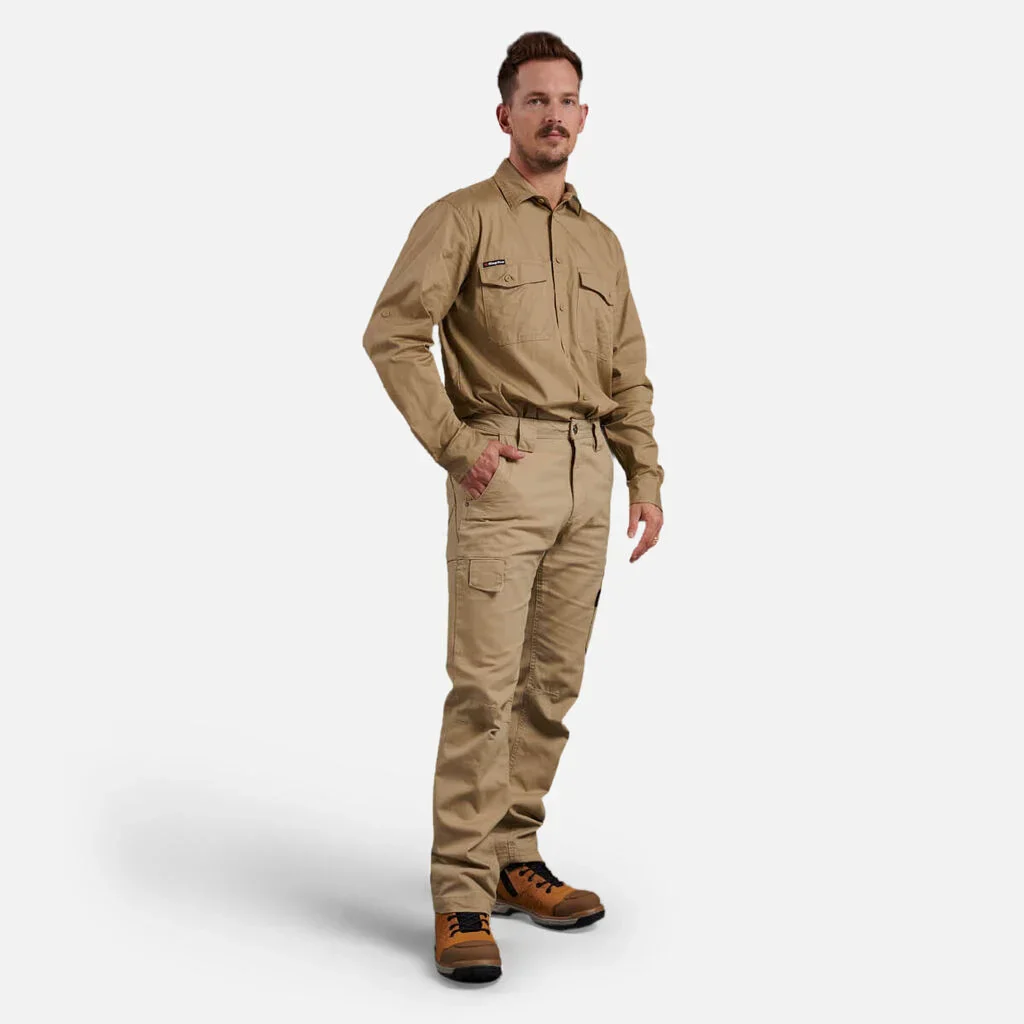 King Gee Tradies Canvas Cargo Work Pants (K13280) - Image 14