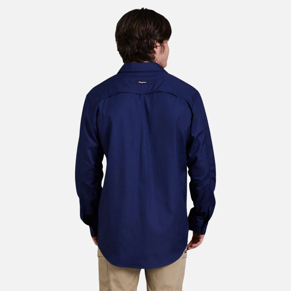 King Gee Workcool 2 Lightweight Ripstop Long Sleeve Work Shirt (K14820) - Image 24