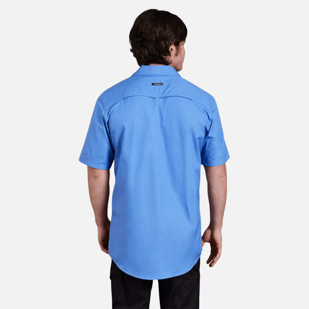 King Gee Workcool 2 Lightweight Ripstop Short Sleeve Work Shirt (K14825) - Image 17