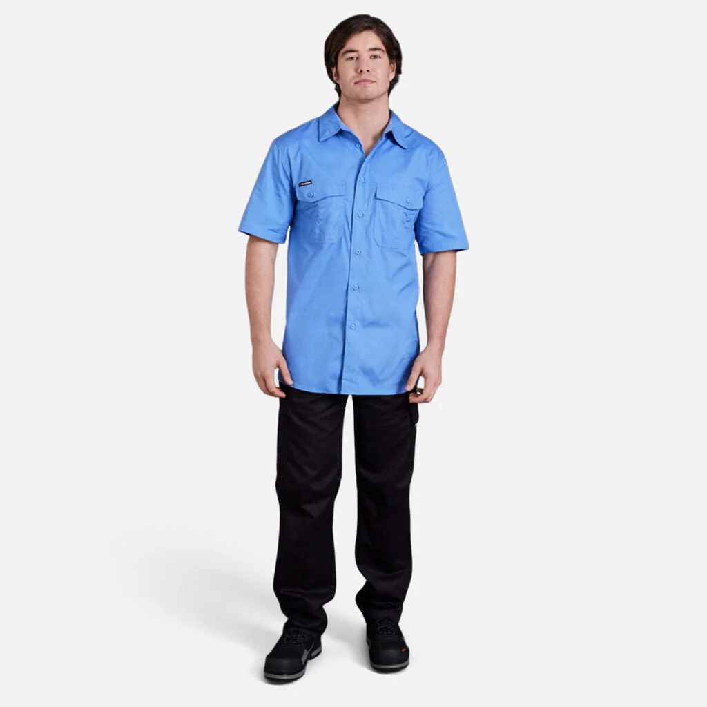 King Gee Workcool 2 Lightweight Ripstop Short Sleeve Work Shirt (K14825) - Image 20