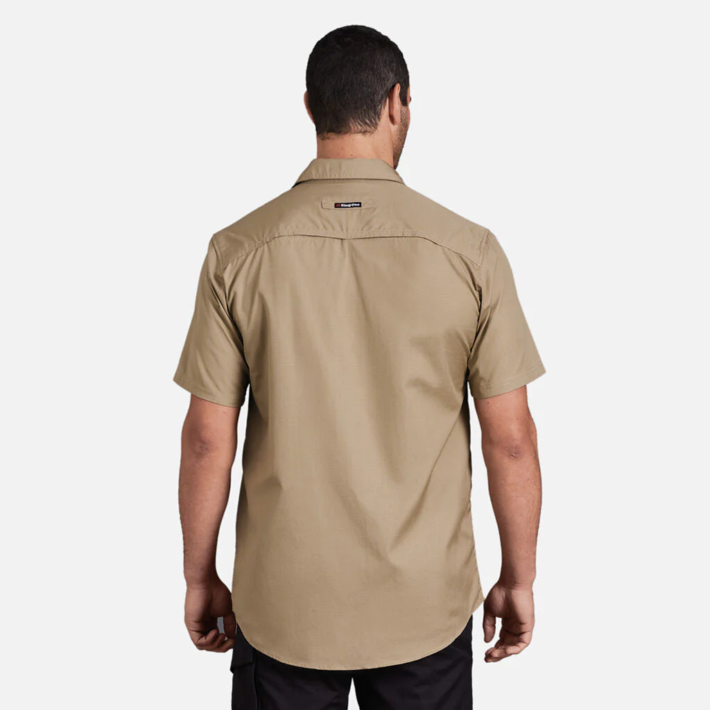 King Gee Workcool 2 Lightweight Ripstop Short Sleeve Work Shirt (K14825) - Image 25