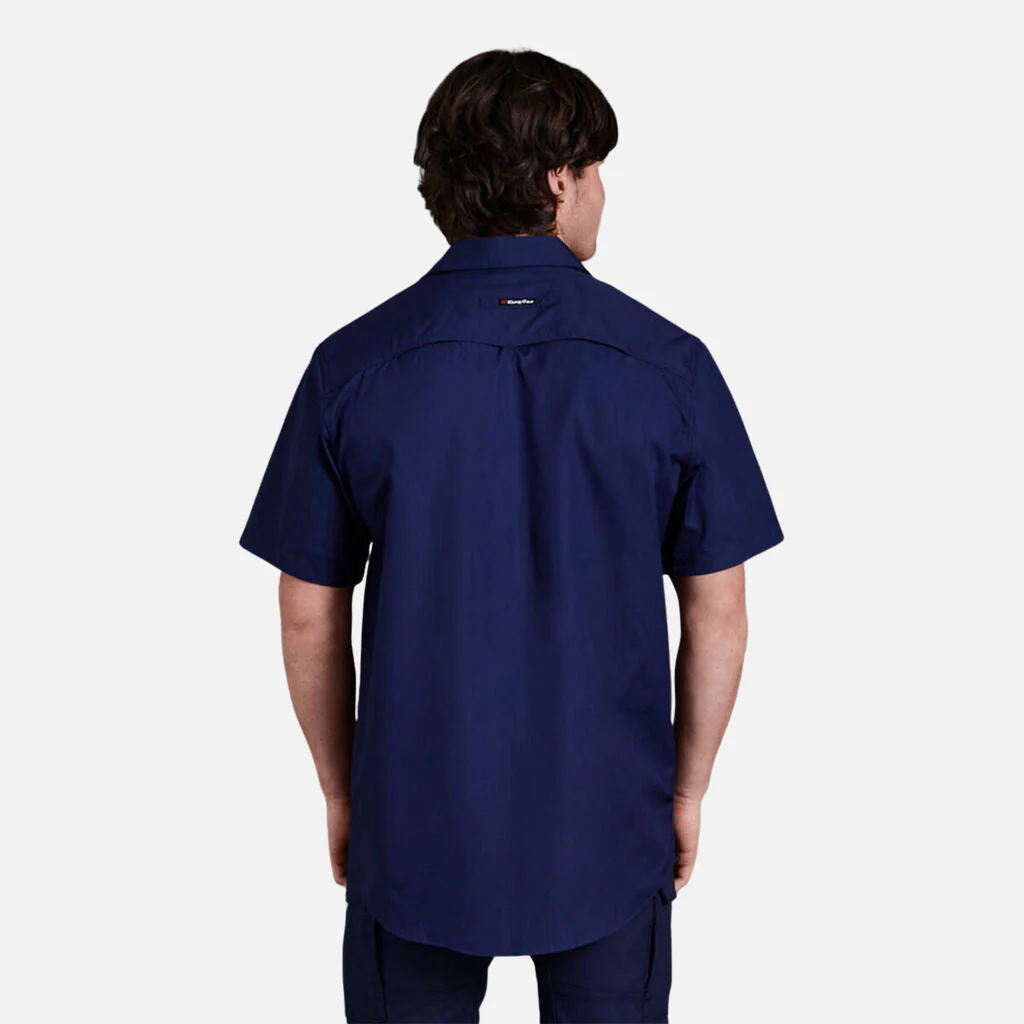 King Gee Workcool 2 Lightweight Ripstop Short Sleeve Work Shirt (K14825) - Image 31
