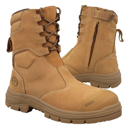 Oliver 200Mm Hi-leg Wheat Zip Sided Boot (55385) - Image 2