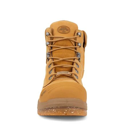 Oliver Women’s 150Mm Wheat Zip Sided Boot (59432Z) - Image 5