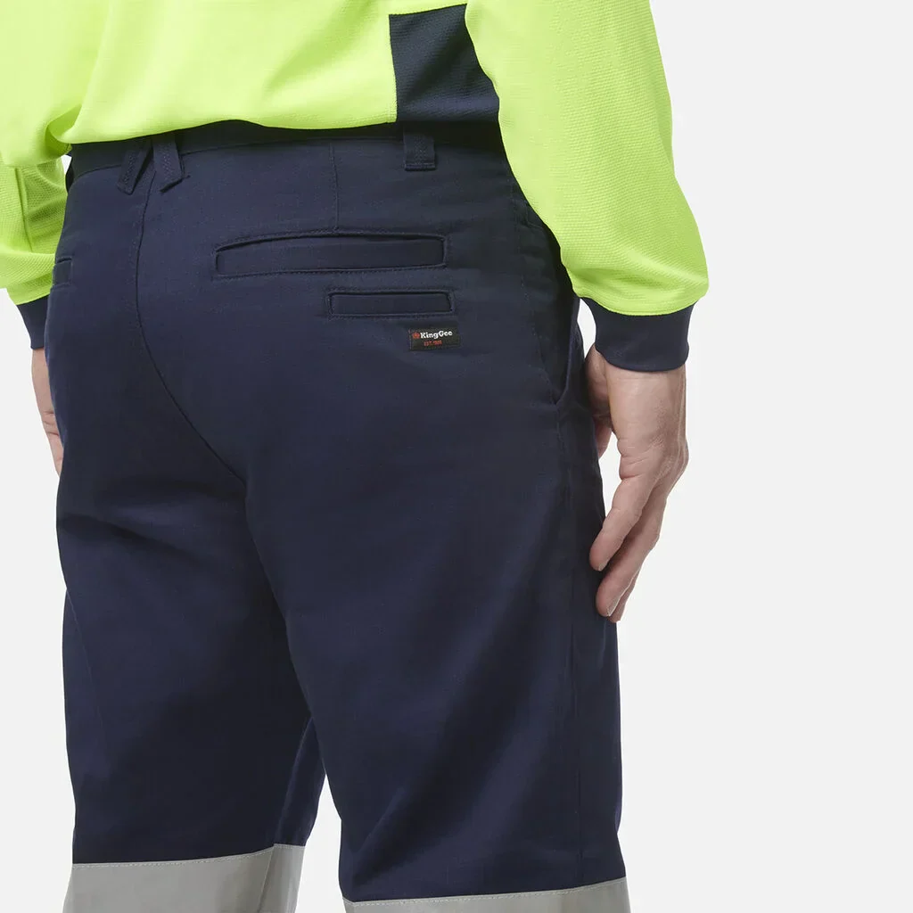 King Gee Originals Reflective Cotton Drill Work Pants (K53020) - Image 6