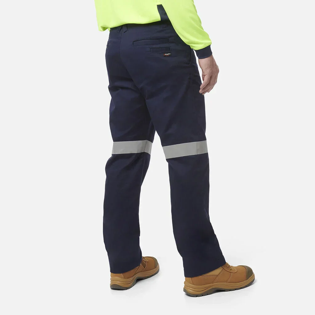 King Gee Originals Reflective Cotton Drill Work Pants (K53020) - Image 7