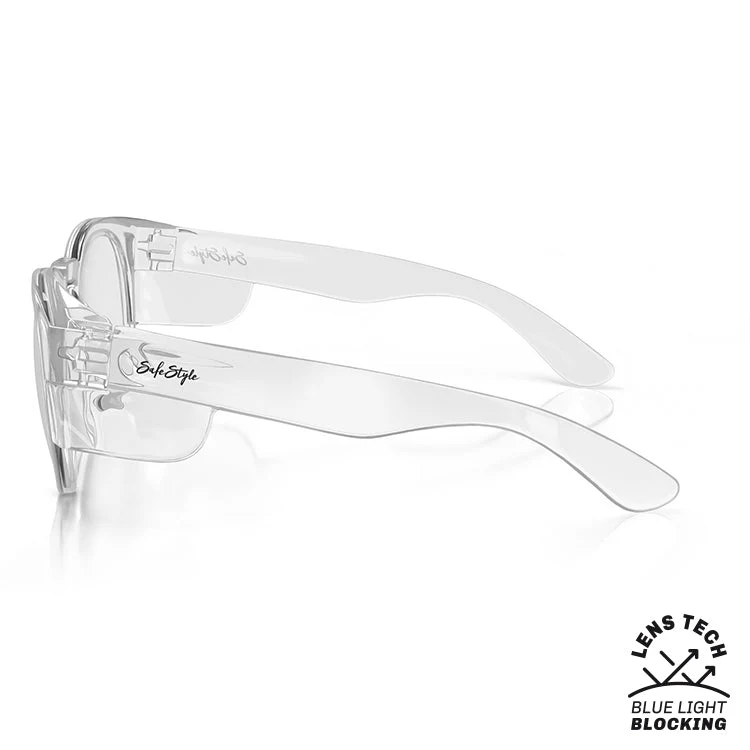 Safestyle Cruisers Clear Frame Blue Light Blocking Lens (CRCB100) - Image 5
