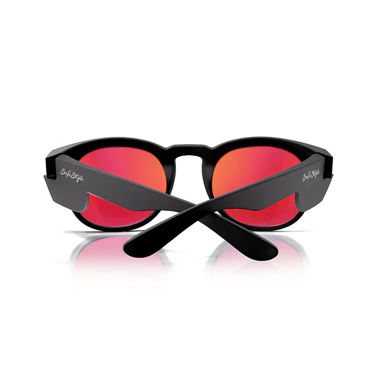Safestyle Cruisers Matte Black Frame Mirror Red Polarised Lens (CRMBRP100) - Image 4