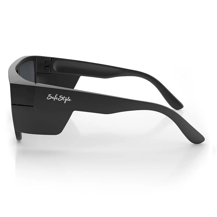 Safestyle Primes Matte Black Frame Reflectors Blue Lens (PMBBT100) - Image 5