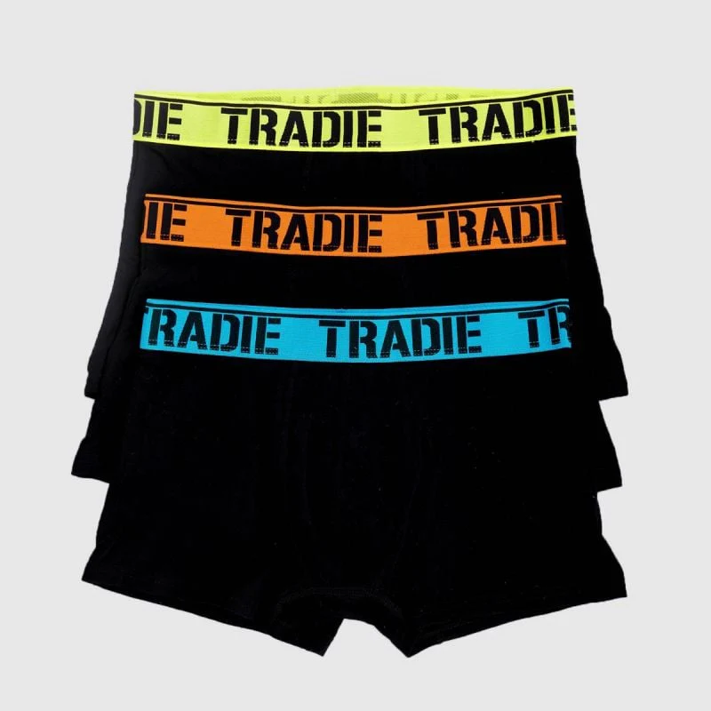 Tradie 3pk Fitted Trunks (MJ1194WK3) - Image 11