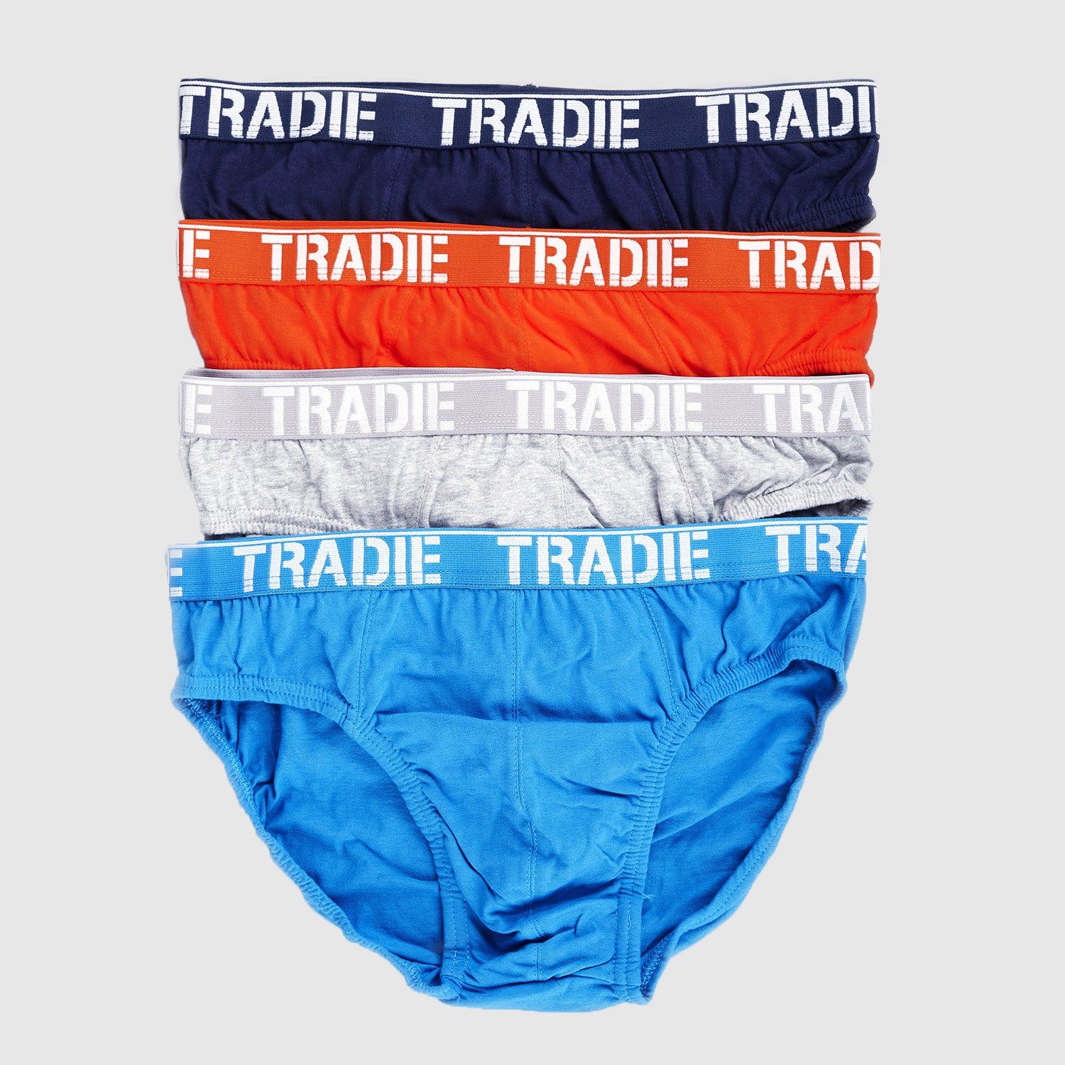 Tradie 4pk Brief (MJ1195SB4) - Image 5