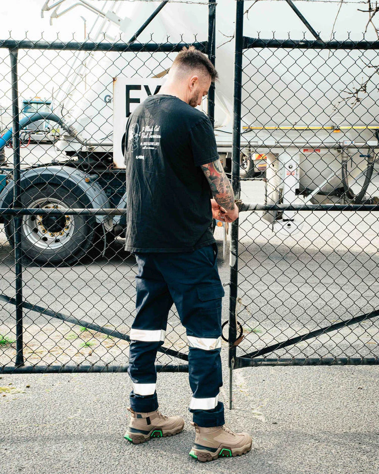 XDMG Workwear Reflective Taped Cargo Pant (UP-1T) - Image 3